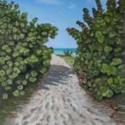 Sea Grape Path by Alice Anderson