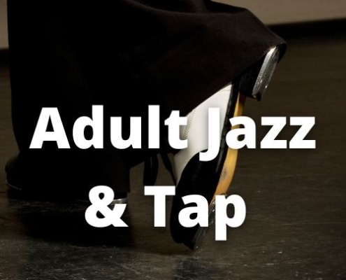 Adult Jazz & Tap class post