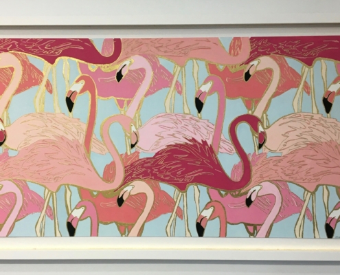 Flamingo Flock by Britt Ford