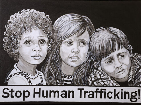 Stop Human Trafficking by Jennifer Thomas Houdeshell