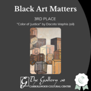 April 2022 - Black Art Matters - 3rd Place