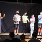 2021 Summer Camp photos of artwork, activities, and the Show & Share from "Around the World" week.