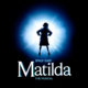 Matilda The Musical Full Art Vertical Vortex Logo