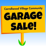 Carrollwood Village Community Garage Sale - color with gradient