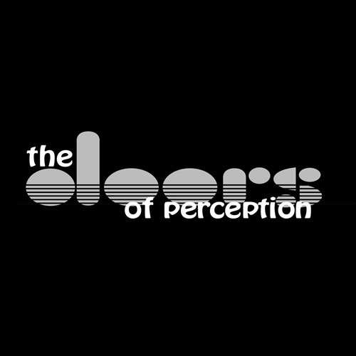 The Doors of Perception - bw logo - 500x500