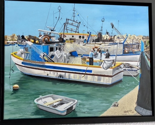 Malta Fishing Boat - Bob Anderson