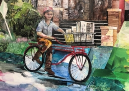 2022 Precious Faces - 1st - The Paper Boy by Deb Campbell