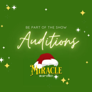 AUDITIONS: MIRACLE ON 34th STREET: A Live Musical Radio Play @ Carrollwood Cultural Center