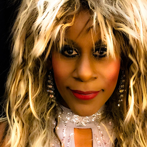 Carlene Mitchell as Tina Turner - 500x500