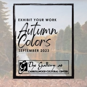 2023 Autumn Colors Call for Art Graphic