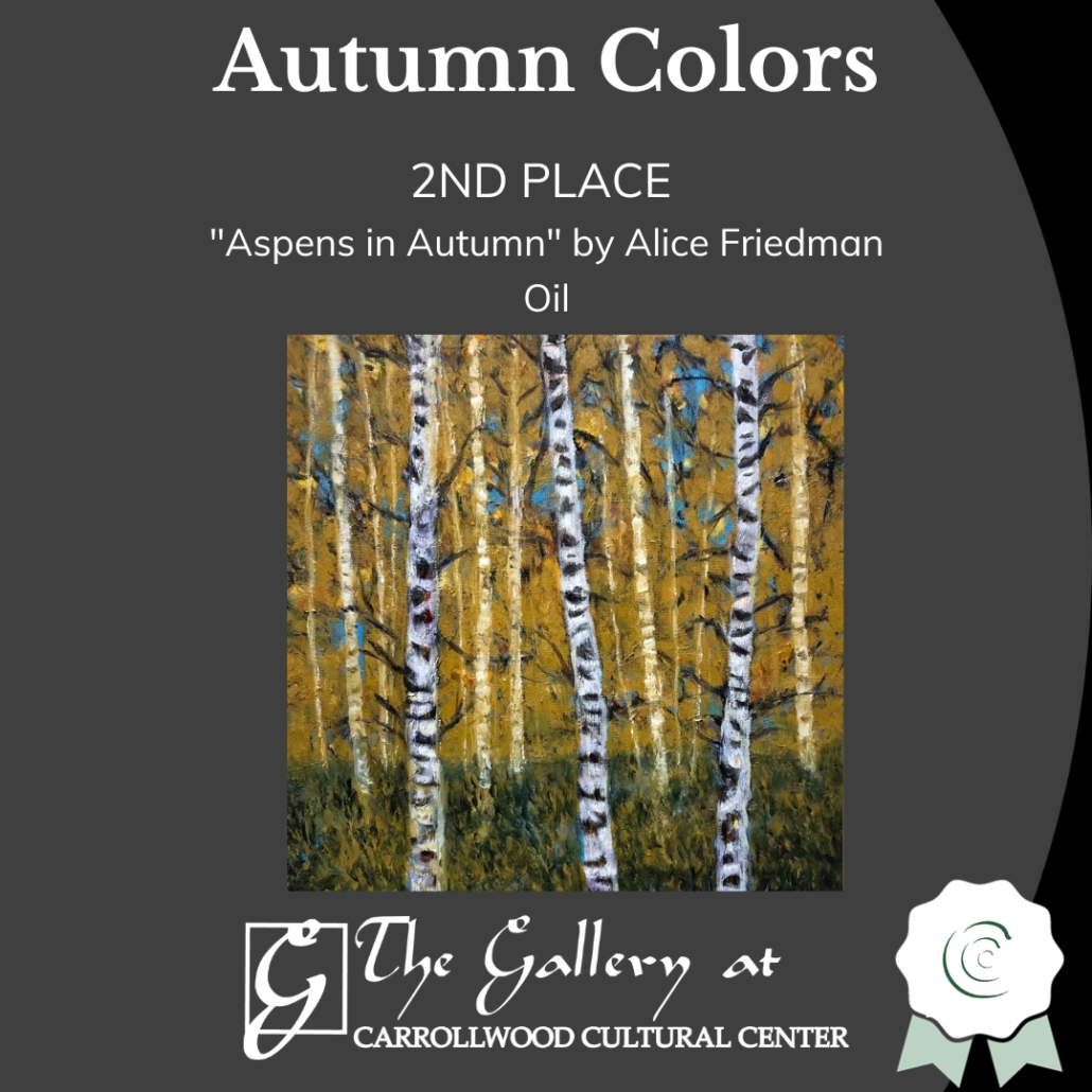 2nd Place - Aspens in Autumn by Alice Friedman - 2023 Autumn Colors