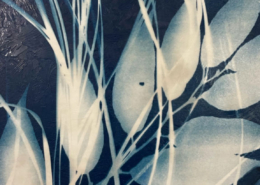 Encaustic Impressions - Breezes by Judy Pickett