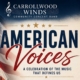 June 2026 Carrollwood Winds Concert - American Voices event graphic