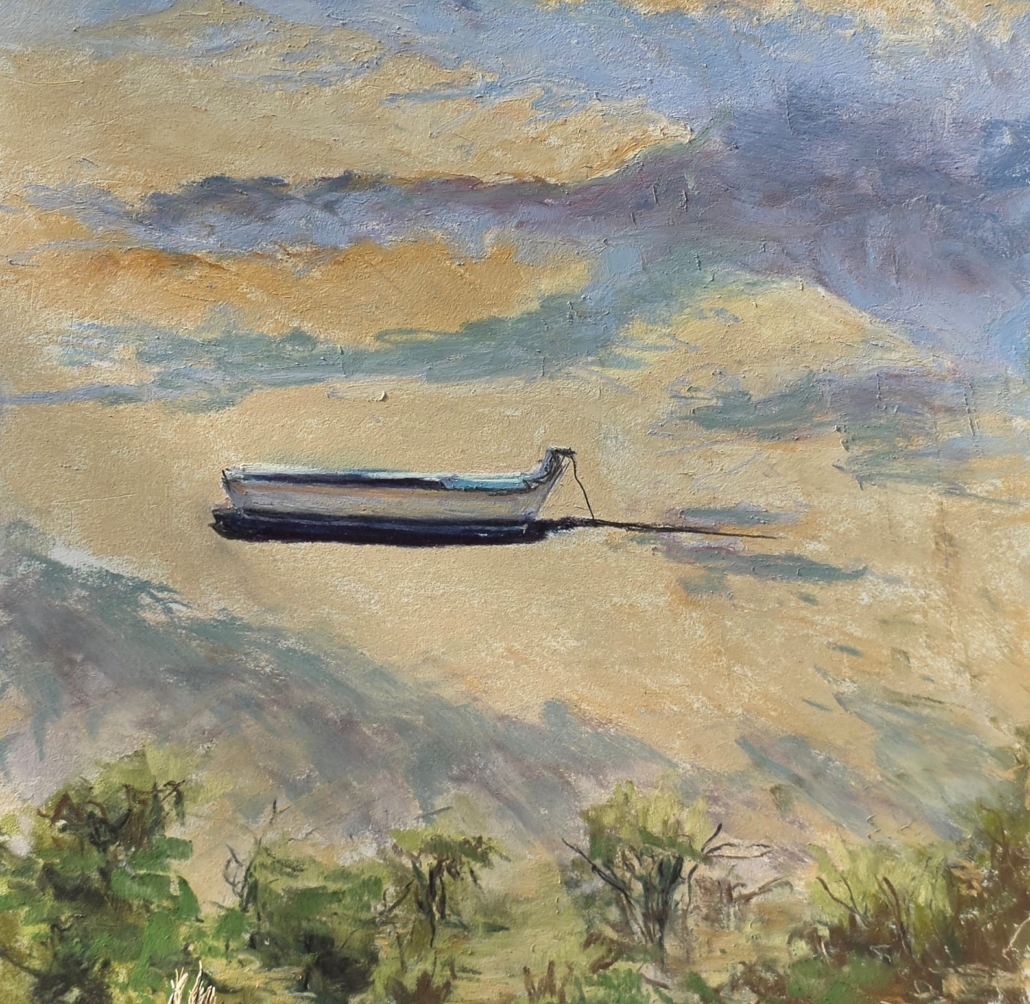 Alone on the Beach by Willow Wright